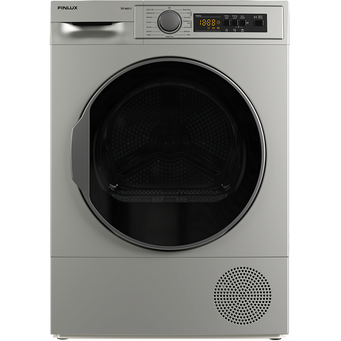 Сушилня Finlux TDF-8AD3-S , 8 kg, E , Silver , C