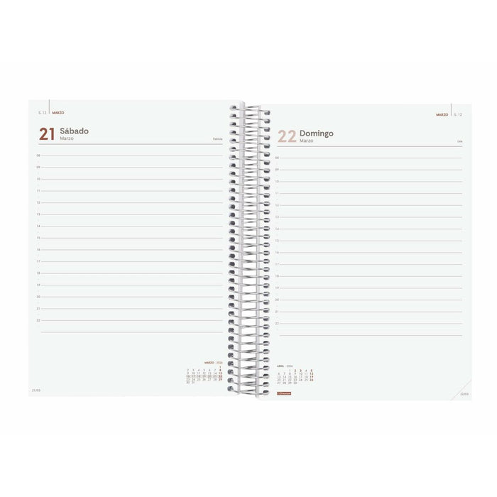 График Finocam YEAR Червен A5 15,5 x 21,2 cm 2026