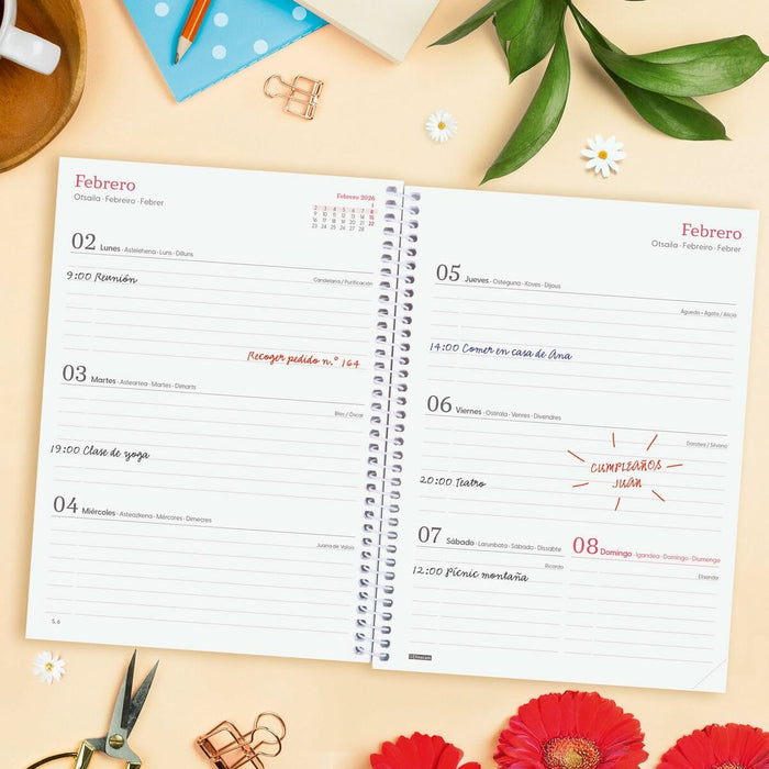 График Finocam DESIGN COLLECTION Ahora A5 15,5 x 21,2 cm 2026