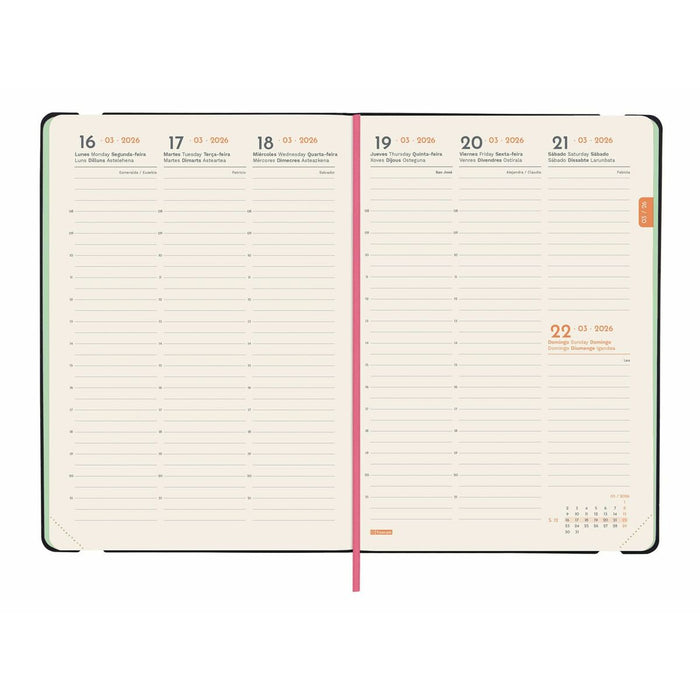 График Finocam FLEXI JOY Bloom A5 14,8 x 21 cm 2026