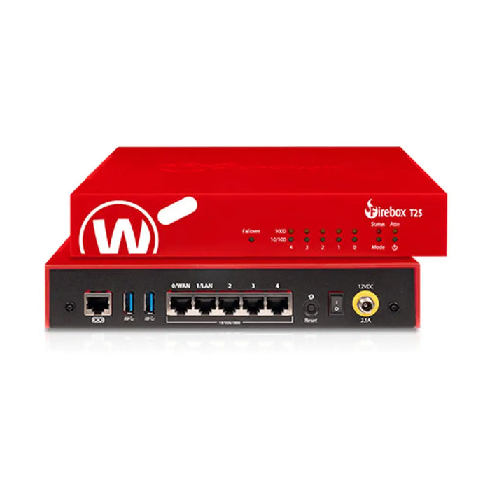 Firewall Watchguard FIREBOX T25 USB 2.0 Wi-Fi Wi-Fi 6 GHz