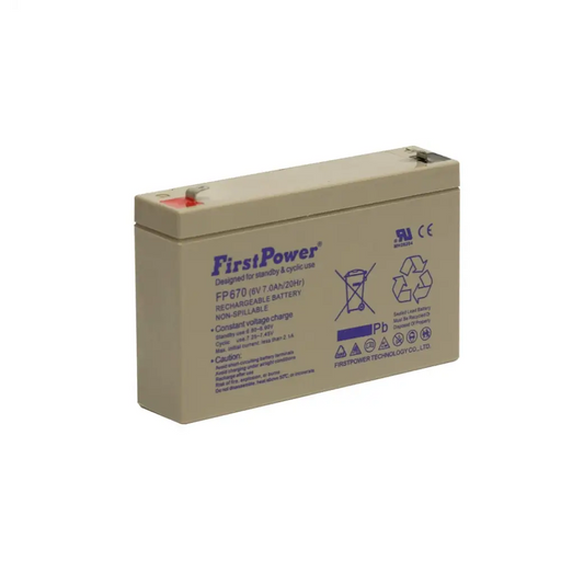 First Power FP670 7 Ah 6V
