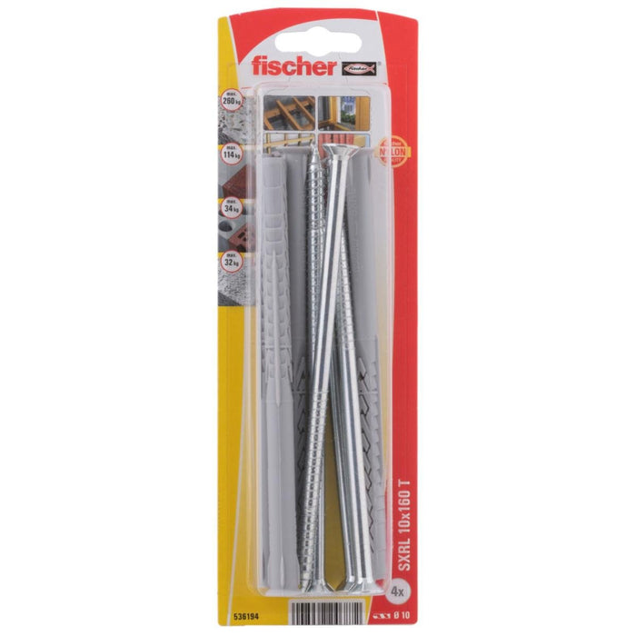 РАМКОВ ДЮБЕЛ С ВИНТ FISCHER SXRL 10X160М
