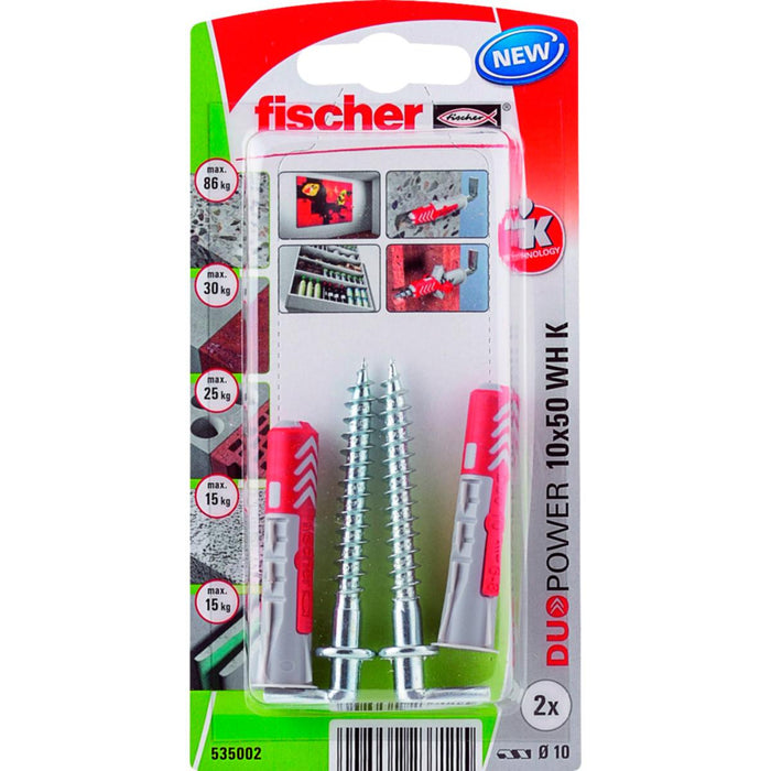 УНИВЕРСАЛЕН ДЮБЕЛ Г-КУКА DUOPOWER 10X50