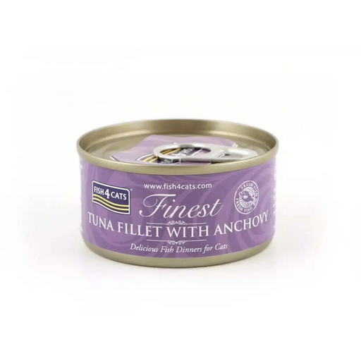 FISH4CATS Филе от риба тон с аншоа - мокра храна за котки