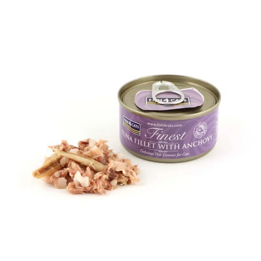 FISH4CATS Филе от риба тон с аншоа - мокра храна за котки