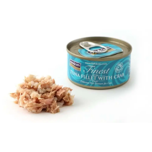 FISH4CATS Филе от риба тон с раци - мокра храна за котки