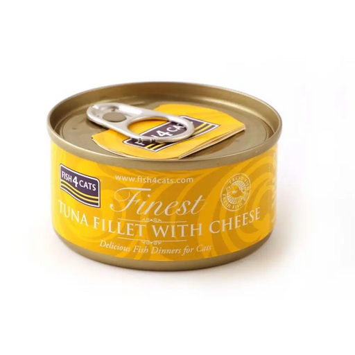 FISH4CATS Филе от тун със сирене - мокра котешка храна