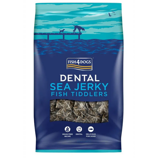 FISH4DOGS Dental Sea Jerky Fish Tiddlers - лакомство