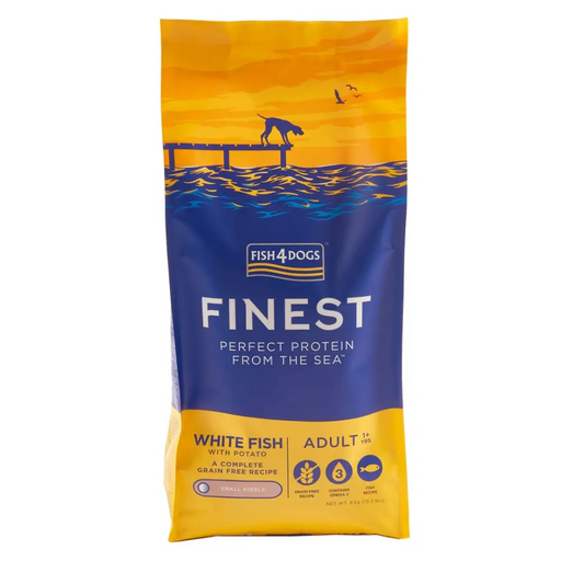FISH4DOGS Finest Ocean White fish S - суха храна за кучета