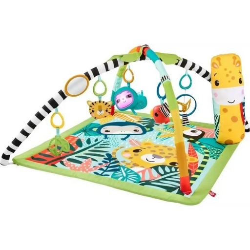 FISHER PRICE ОБРАЗОВАТЕЛНА ПОСТЪЛКА 3В1 RAINFOREST HJW08