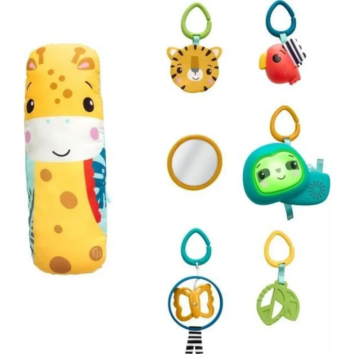 FISHER PRICE ОБРАЗОВАТЕЛНА ПОСТЪЛКА 3В1 RAINFOREST HJW08