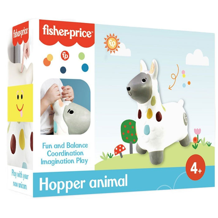 Играчка за скачане Fisher Price - Лама, надуваема, с помпа