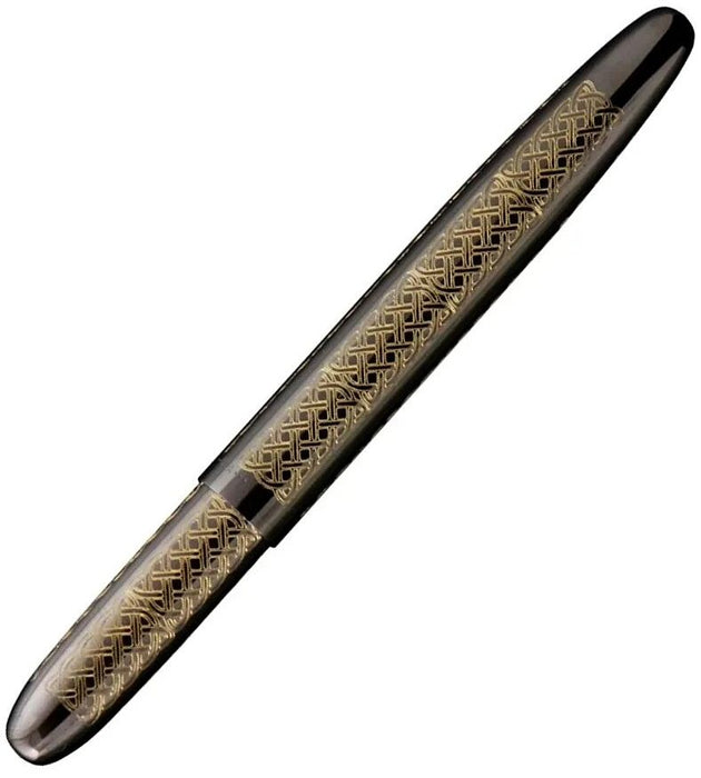 Химикалка Fisher Space Pen 400 - Black Titanium Nitride, келтска плетка