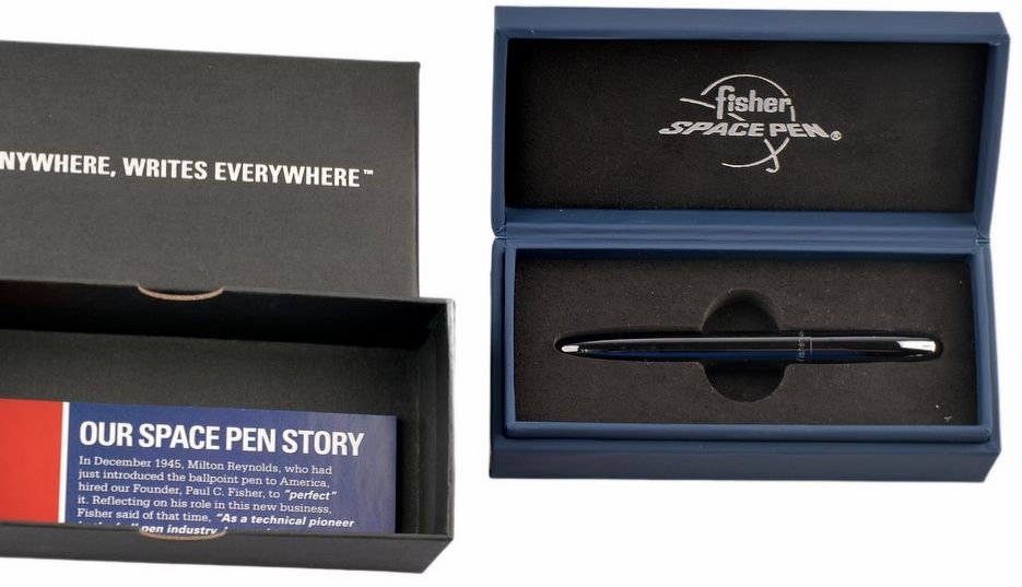 Химикалка Fisher Space Pen 400 - Black Titanium Nitride
