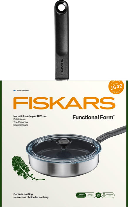 ТИГАН FISKARS КЕРАМИЧНО ПОКРИТИЕ 26СМ