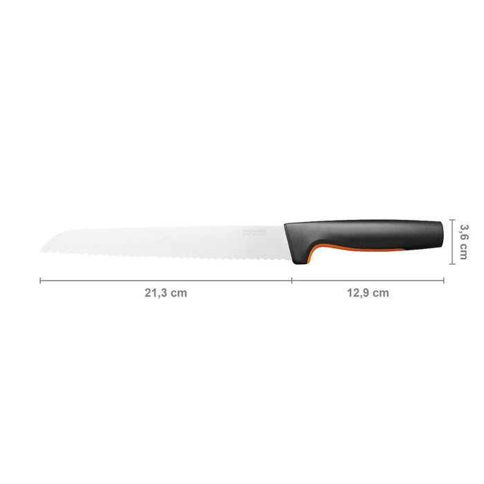 НОЖ ЗА ХЛЯБ FISKARS 21.3СМ