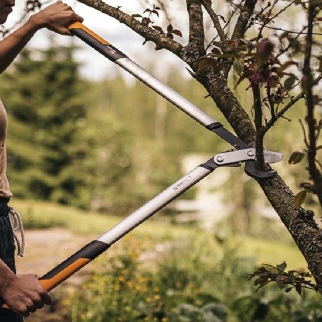 Овощарска ножица Fiskars - PowerGearX LX98-L
