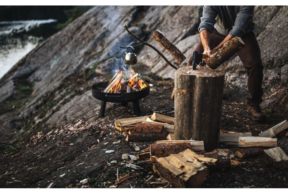 Брадва за цепене Fiskars - Norden N12, 1.3 kg, 49.5 cm