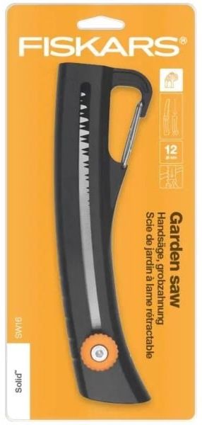 Сгъваем градински трион Fiskars - Solid, SW16, 16 cm