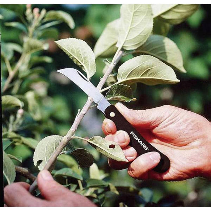 Градински нож за присаждане Fiskars - Solid, K62, с острие кука