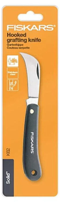 Градински нож за присаждане Fiskars - Solid, K62, с острие кука