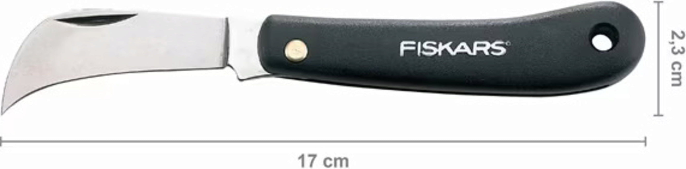 Градински нож за присаждане Fiskars - Solid, K62, с острие кука