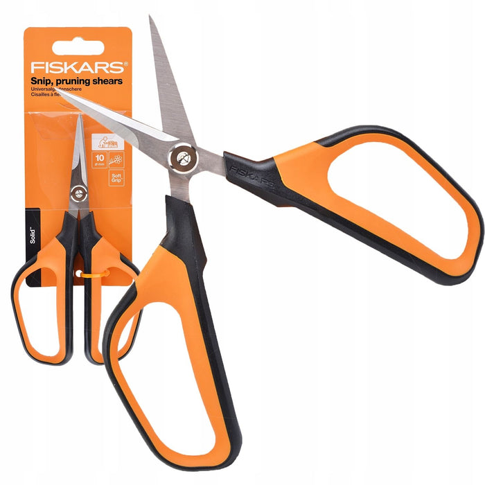 Ножица за цветя Fiskars - Solid, SP151, 23.8 cm, до 10 mm