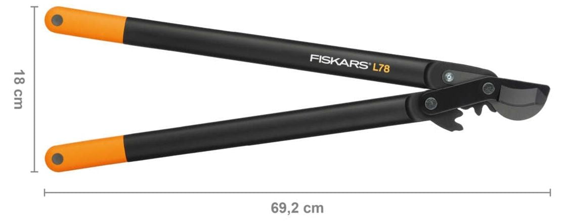 Градинска ножица за клони Fiskars - PowerGear, L78, 692 mm