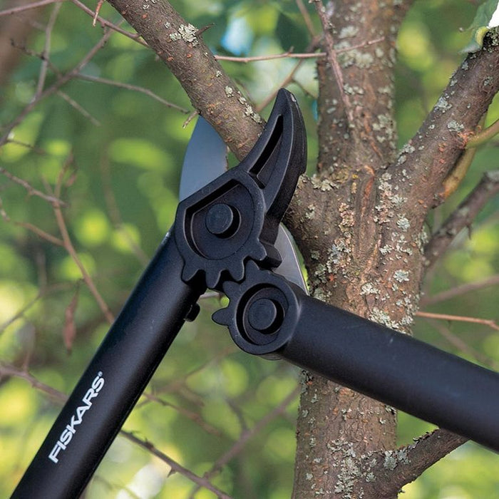 Градинска ножица за клони Fiskars - PowerGear, L31, с наковалня, 38.7 cm