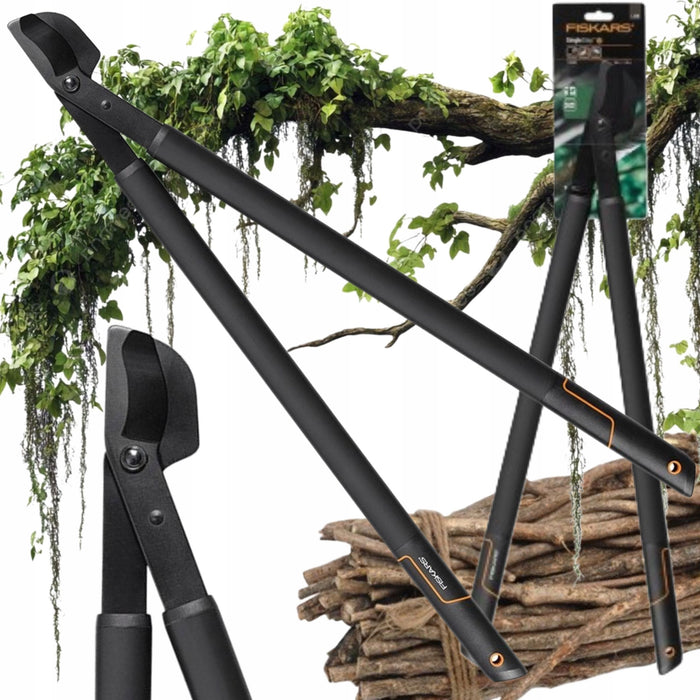 Ножица за клони Fiskars - SingleStep, L38, с разминаващи се остриета, 81.6 cm