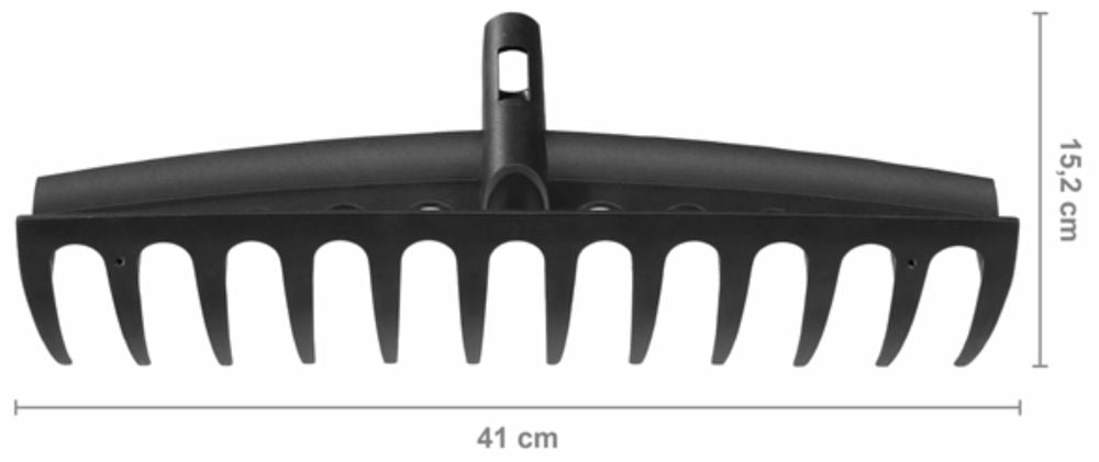 Глава за гребло Fiskars - Solid Universal, 12 зъба, 410 mm