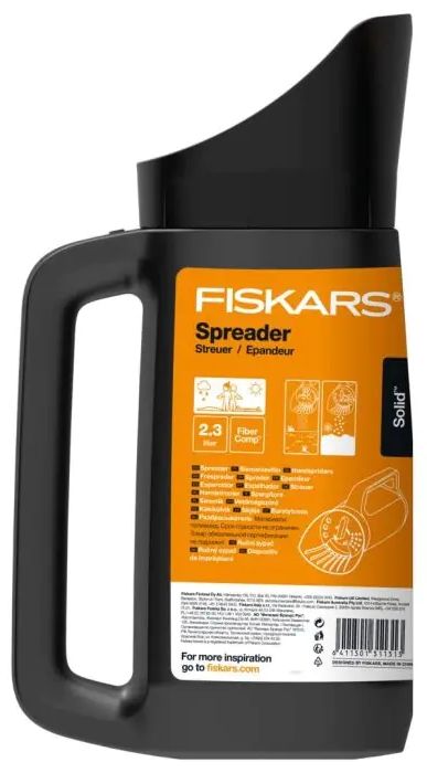Ръчна сеялка Fiskars - Solid, 2.3 l, 30 cm