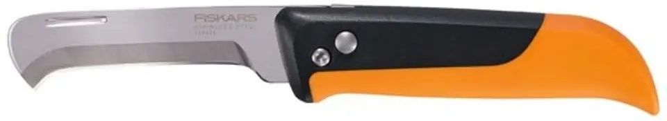 Нож за прибиране на реколта Fiskars - X-series, K80, сгъваем, 7.7 cm
