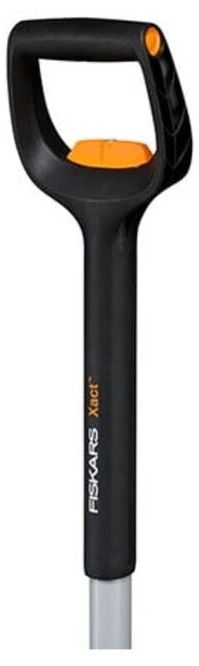 Телескопична заоблена лопата Fiskars - Xact, 110.8-130 cm