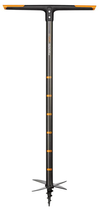 Ръчен свредел за почва Fiskars - QuikDrill L, 200 mm