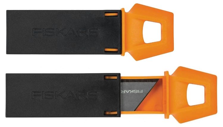 Резервни остриета за ножове Fiskars - CarbonMax, 6.1 x 1.9 cm, 10 броя