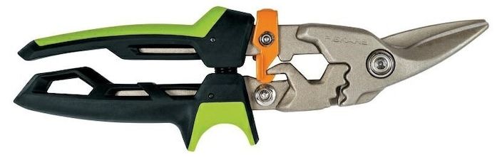 Ножица за ламарина Fiskars - PowerGear, дясна, 247 mm