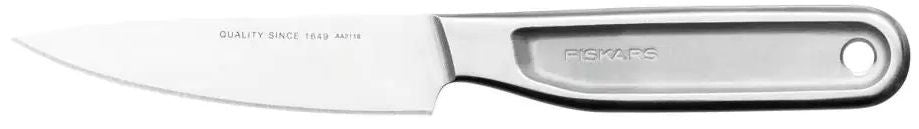 Нож за белене Fiskars - All Steel, 10 cm