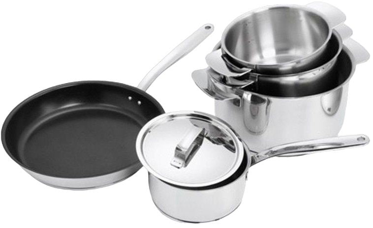 Тенджера Fiskars - All Steel, 3 l, неръждаема стомана