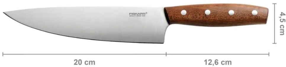 Комплект кухненски ножове Fiskars - Norr, 4 броя