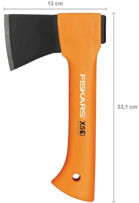 Къмпинг сет Fiskars - Брадва XXS_X5 + Универсален нож K40 + Точило за брадви и ножове Xsharp