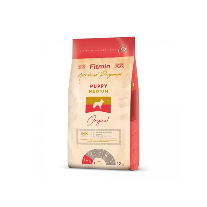 FITMIN Medium Puppy - суха храна за кучета - 12кг