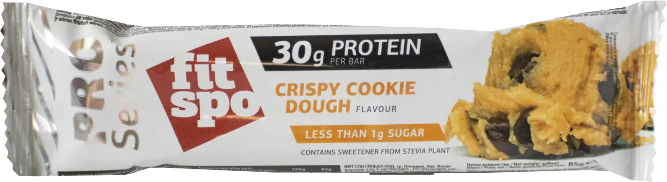 Протеинов бар, вкус бисквита Crispy Cookie Dough, 85 g