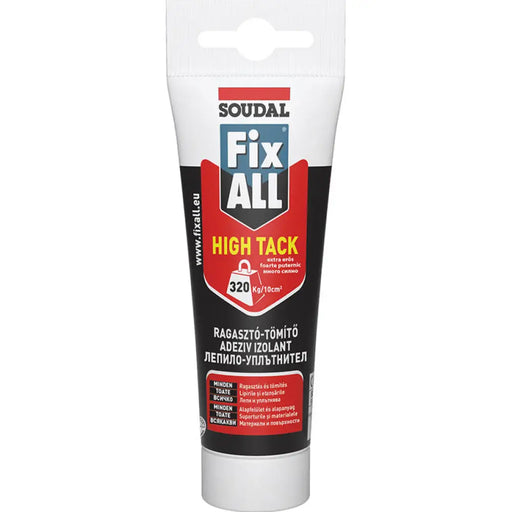 FIX ALL HIGH TACK МОНТАЖНО ЛЕПИЛО 125 ML SOUDAL
