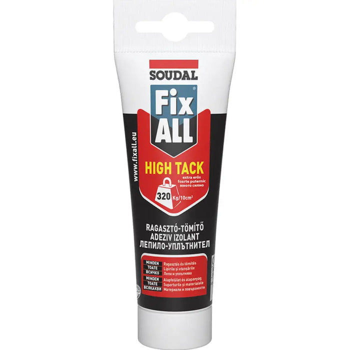 FIX ALL HIGH TACK МОНТАЖНО ЛЕПИЛО 125 ML SOUDAL