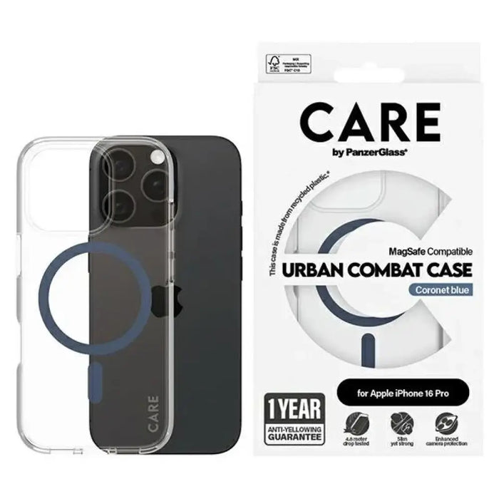 Флагмански калъф CARE by PanzerGlass iPhone 16 Pro 6.3’’
