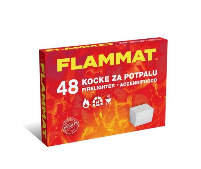 ПЕТРОЛНИ КУБЧЕТА РАЗПАЛКИ FLAMMAT 48БР