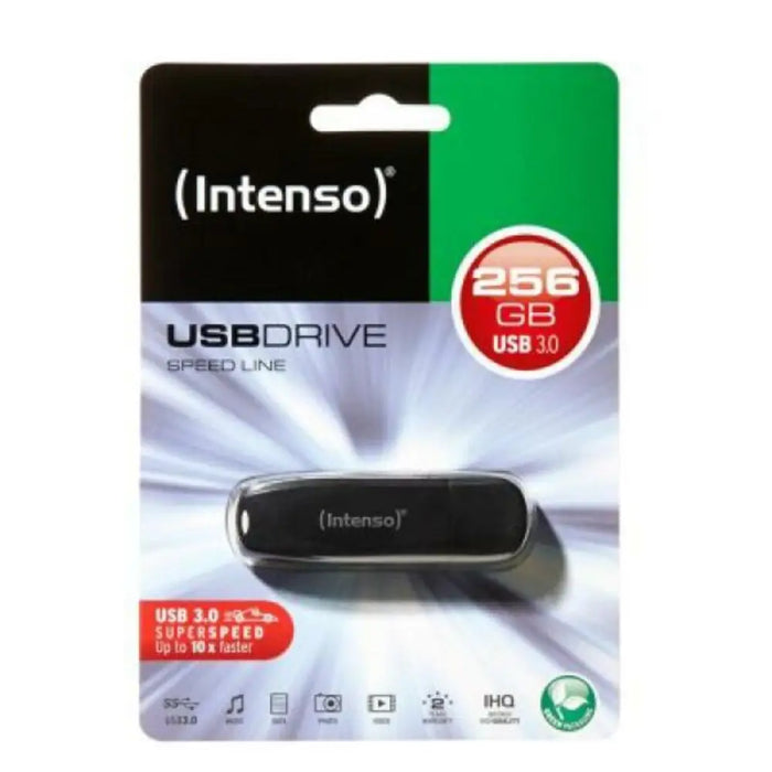 Флашка INTENSO 3533492 256 GB USB 3.0 Черен 256 GB
