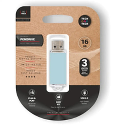 Флашка Tech One Tech TEC3010-16 16 GB Син